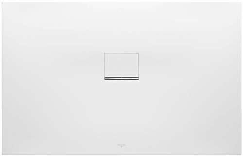 Piatto doccia rettangolare - SQUARO INFINITY : UDQ1610SQI2IV  - Villeroy & Boch - da appoggio / in composito / su misura