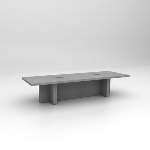 Tavolo contemporaneo - EDITION 2 - ISOMI - in calcestruzzo / rettangolare / modulare