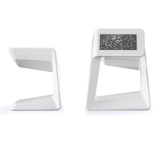 Terminale interattivo da interno - SINGLE & DOUBLE MEDIA UNIT 2  - ISOMI - con touch screen
