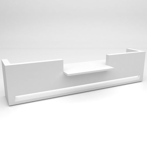 Banco reception modulare - BLOK 6 - ISOMI - in Solid Surface / per hotel