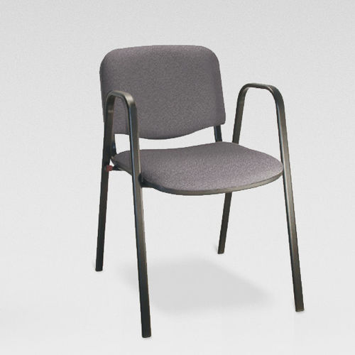 Sedia visitatore contemporanea - MARCO  - Mobel Línea - da interno / in tessuto / con supporto in metallo