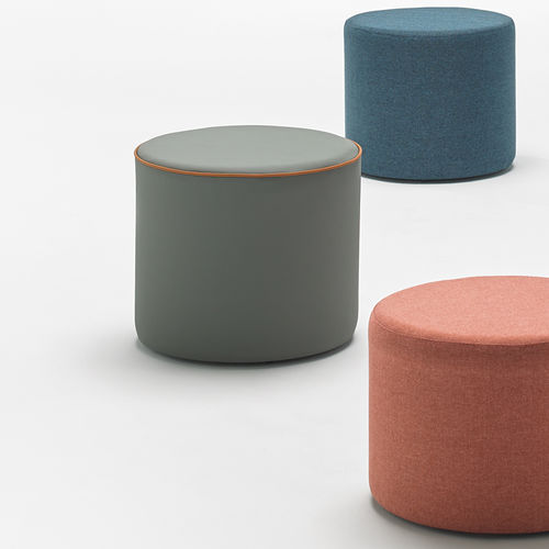 Pouf contemporaneo - PR4532 - Mobboli - in espanso / tondo / quadrato