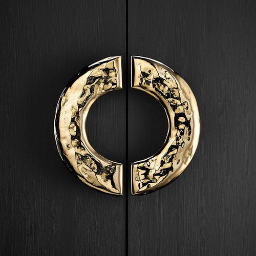 Maniglia a tirante per porta - BULLA S - DCG PICARDIE - in ottone / in ottone nichelato / in ottone spazzolato