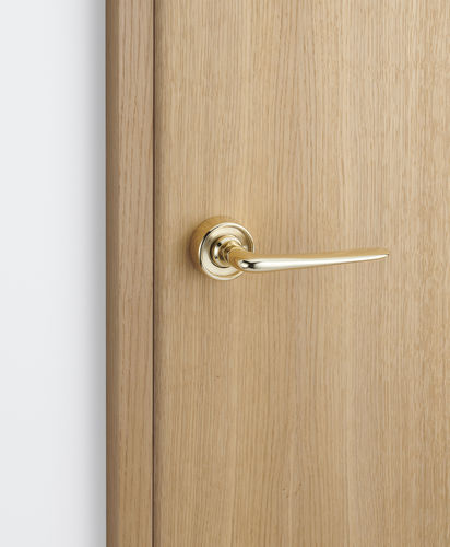 Maniglia per porta - ALIS - DCG PICARDIE - in ottone / in ottone nichelato / in ottone spazzolato