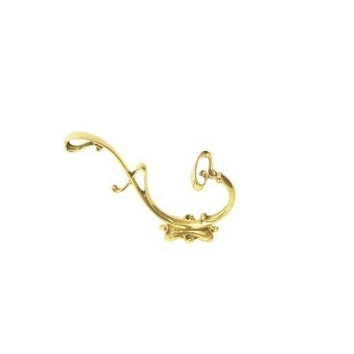 Appendiabiti da parete classico - 1900 - DCG PICARDIE - in ottone / singolo / multiplo