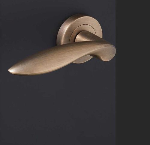 Maniglia per porta - Salicorne  - DCG PICARDIE - in ottone / in ottone nichelato / contemporanea