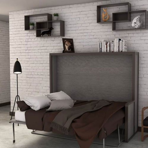 Letto a scomparsa - ABE - smqrt beds - singolo / contemporaneo / con scrivania