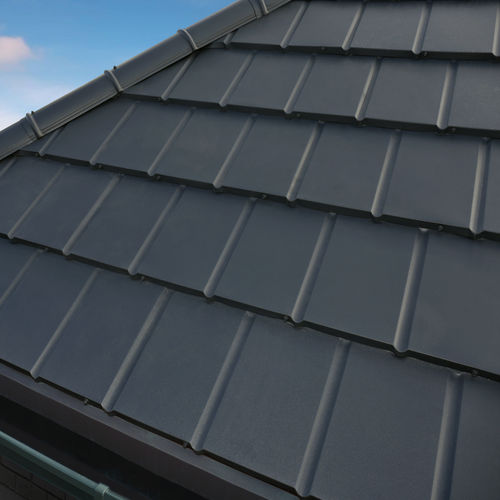 Tegola piana - NOVATIK SLATE - Final Distribution - in metallo