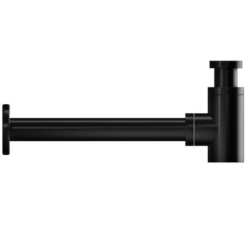 Sifone per lavabo in ottone - A860-N - Duten - in acciaio inossidabile / nero