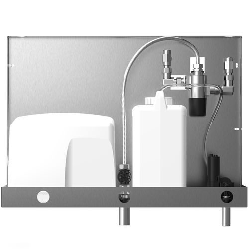 Distributore di sapone professionale - T590 - Duten - da incasso / in acciaio inossidabile / elettronico