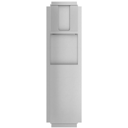 Distributore di salviette da incasso - T560 - Duten - in acciaio inossidabile / con cestino / con distruibutore di sapone liquido