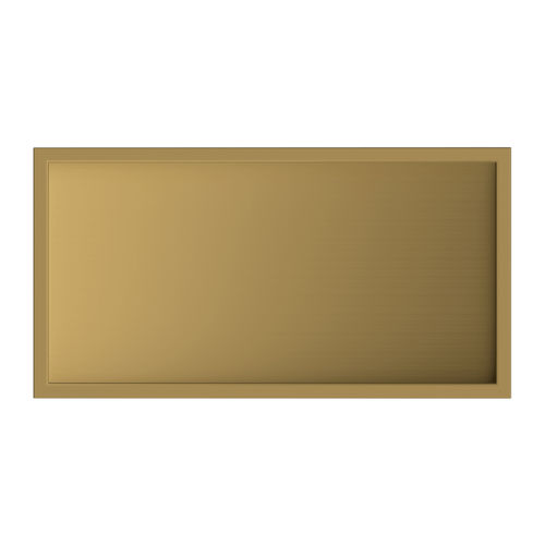Nicchia in acciaio inossidabile - T542-L - Duten - rettangolare / da bagno