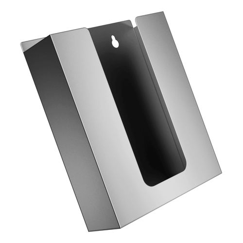 Distributore di salviette da parete - E057 - Duten - per installazione dietro specchio / in acciaio inossidabile / per asciugamani piegati