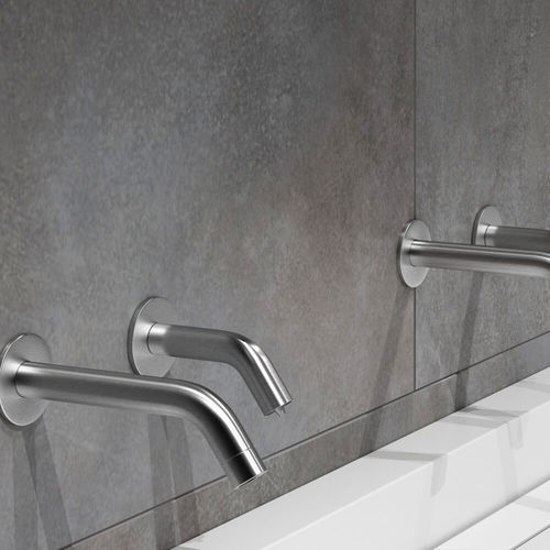 Distributore di sapone professionale - S235-N - Duten - da parete / in acciaio inossidabile / elettronico