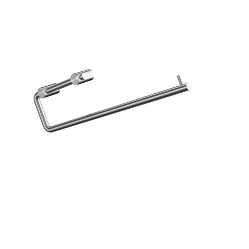 Portarotolo da parete - H112-S - Duten - in acciaio inossidabile / acciaio / per due rulli