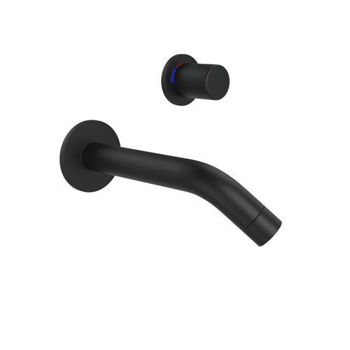 Miscelatore per lavabo - R336-N - Duten - da incasso / integrato / da parete