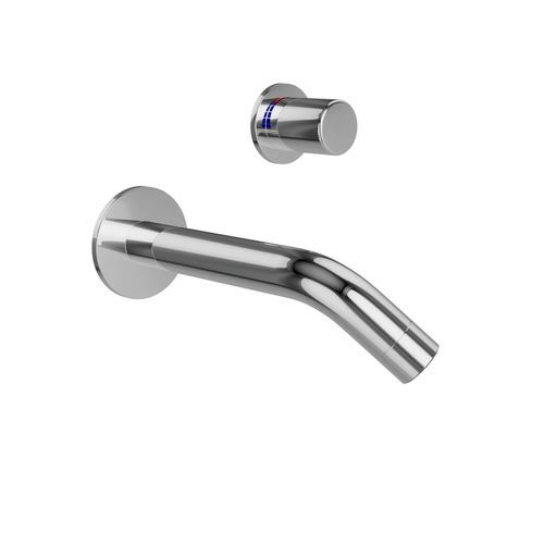 Miscelatore per lavabo - R336-B - Duten - da parete / elettronico / a infrarossi