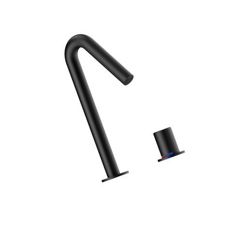 Miscelatore per lavabo - R321-N - Duten - da appoggio / a infrarossi / in rame