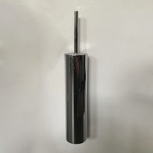 Portascopino per WC in acciaio inossidabile spazzolato - DEEP - mg12 - in ottone cromato / in acciaio inossidabile lucido / in acciaio inossidabile spazzolato