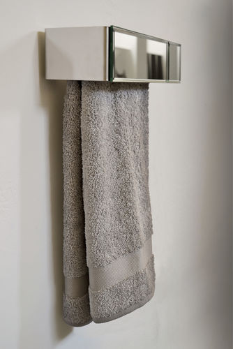 Portasalviette a 1 barra - MIRROR - mg12 - a 2 barre / da parete / in acciaio inossidabile