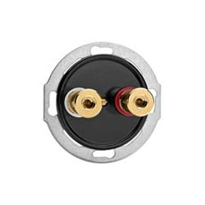 Presa per altoparlante - 100737 - Classic Comfort - doppia / da parete / in Bakelite®