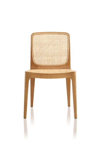 Sedia contemporanea - BOSSA - SOLLOS - in legno / imbottita / per uso residenziale