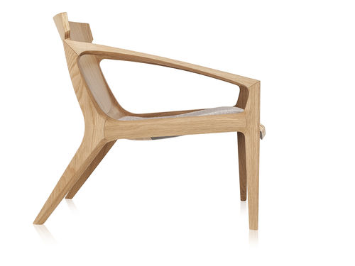 Poltrona contemporanea - LINNA - SOLLOS - in legno