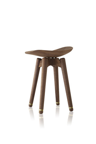 Sgabello design originale - EASY - SOLLOS - in legno