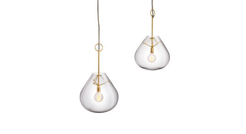 Lampada a sospensione - MUSH - SOLLOS - in vetro / in metallo / contemporanea