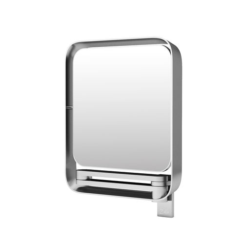 Specchio da bagno a muro - R3WE.CM.2 - ZeVa - contemporaneo / rettangolare / in ottone