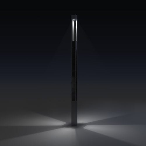 Lampione urbano - The solar range - contemporaneo / in acciaio inossidabile / solare