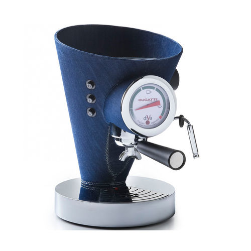 Macchina da caffè espresso - DENIM COLLECTION - CASA BUGATTI - manuale / a 1 gruppo / a pompa