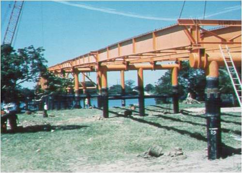 Colonna in acciaio - Short span steel - prefabbricata
