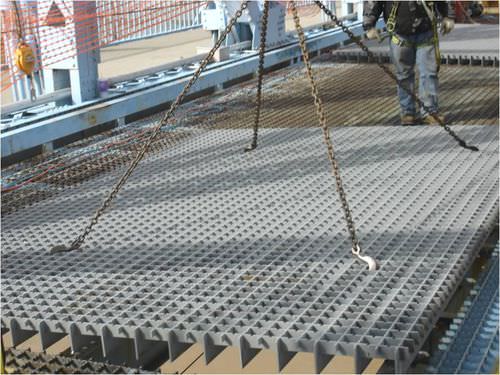 Impalcato ponte in acciaio - OPEN GRID - Short span steel