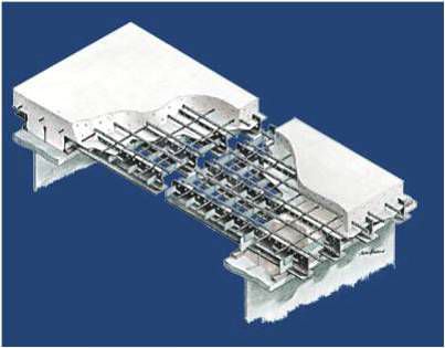 Impalcato ponte in calcestruzzo - Short span steel - in acciaio