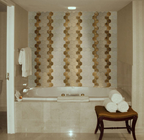 Mosaico in vetro di Murano - IVORY - D.I. Più srl - ANDRETTO DESIGN - da interno / da esterno / da parete
