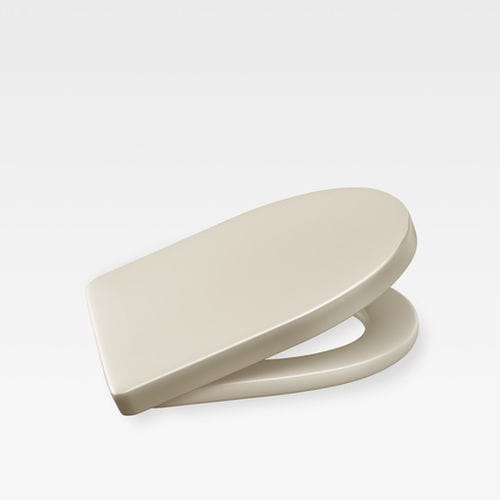 Copriwater antibatterico - A801762R34 - Armani / Roca - a chiusura ammortizzata / in resina / bianco