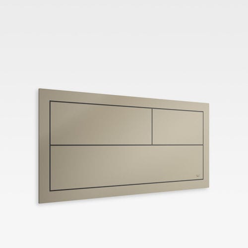 Placca di scarico doppia - A816488039 - Armani / Roca - per uso residenziale / contract