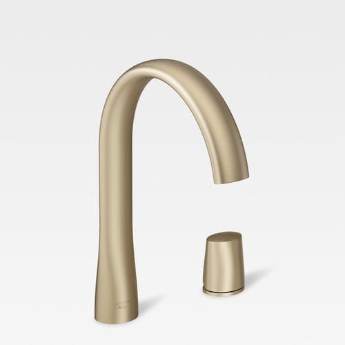 Miscelatore per lavabo - A5A3876VS0 - Armani / Roca - da appoggio / in metallo cromato / da bagno