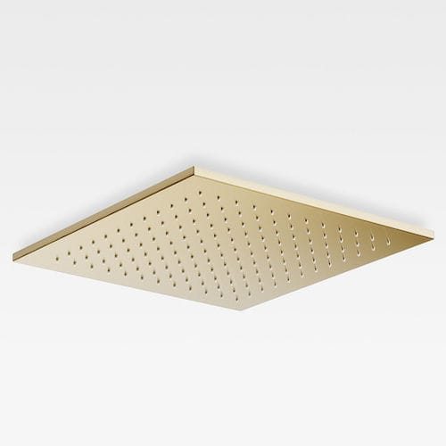 Soffione doccia a soffitto - A5B9376C00 - Armani / Roca - da incasso a soffitto / quadrato / a pioggia