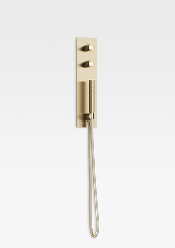 Miscelatore da doccia - A5258823VG - Armani / Roca - da incasso / termostatico / in metallo