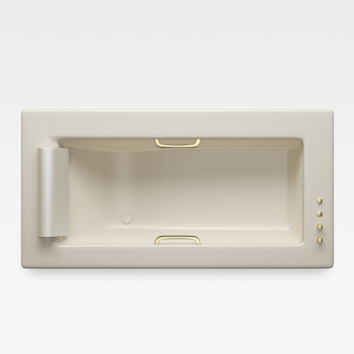 Vasca da bagno per ambiente abitativo - A248201R5G - Armani / Roca - ad uso professionale / in acrilico / in cromo
