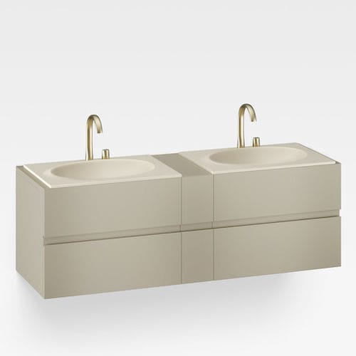 Mobile lavabo doppio - A856535821 - Armani / Roca - sospeso / in MDF / contemporaneo