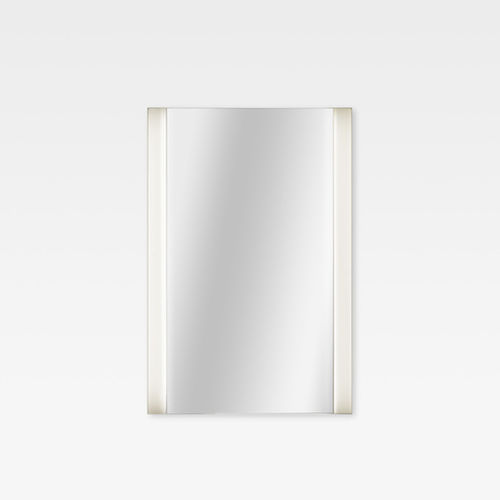 Specchio da bagno a muro - A812220000 - Armani / Roca - contemporaneo / rettangolare / in acciaio inossidabile