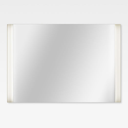 Specchio da bagno a muro - A812224000 - Armani / Roca - contemporaneo / rettangolare / in acciaio inossidabile
