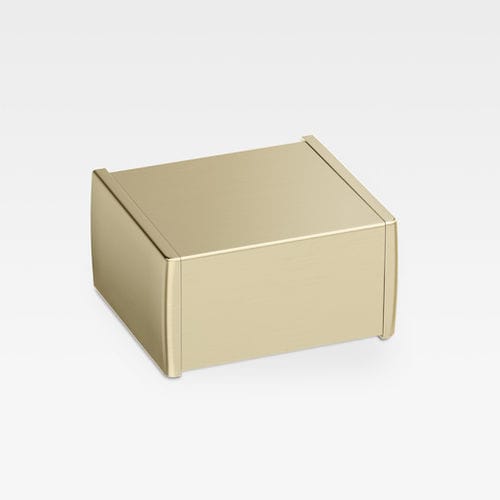 Distributore di carta igienica da parete - A816620040 - Armani / Roca - in metallo / spazzolato