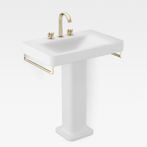 Piedistallo per lavabo - A3370C0910 - Armani / Roca - contemporaneo / in ceramica