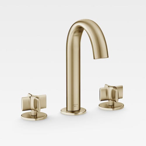 Miscelatore doppio comando per lavabo - A5A3676VC0 - Armani / Roca - da appoggio / in metallo / da bagno