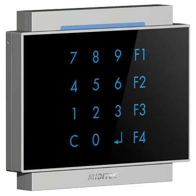 Tastiera a codice per controllo accessi - LM610 - MIDITEC - a muro