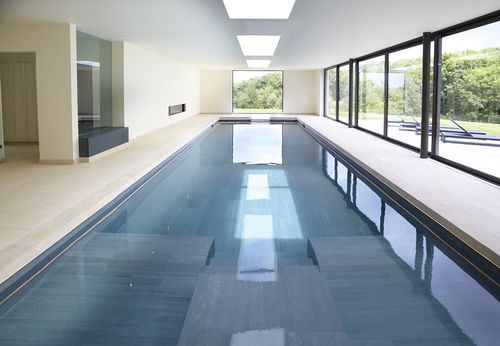 Piscina da interno - COTSWOLDS - GUNCAST SWIMMING POOLS - interrata / in pietra calcarea